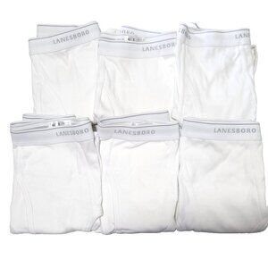 Lanesboro Briefs 42 NWOT Men's Tighty Whities 100% Cotton Quick Draw H-Fly